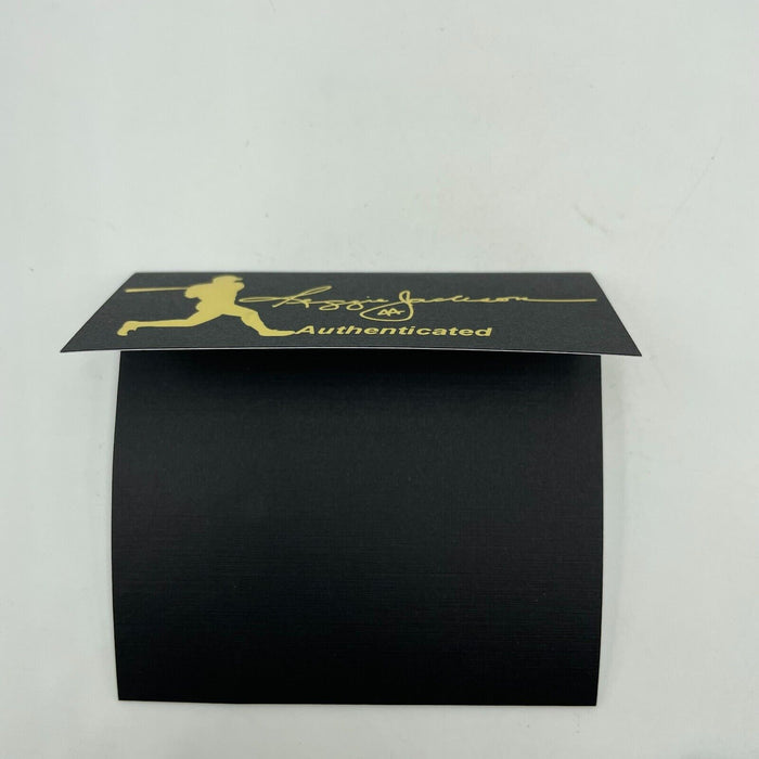 Harmon Killebrew "Hall Of Fame 1984" Signed MLB Baseball Reggie Jackson COA