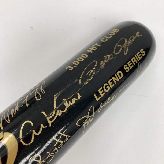 3,000 Hit Club Multi Signed Baseball Bat 11 Signatures Willie Mays JSA COA