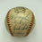 1957 Milwaukee Braves World Series Champs Team Signed Baseball Hank Aaron JSA