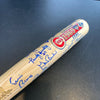 Beautiful 1969 Chicago Cubs Team Signed Baseball Bat 19 Sigs Ernie Banks JSA COA