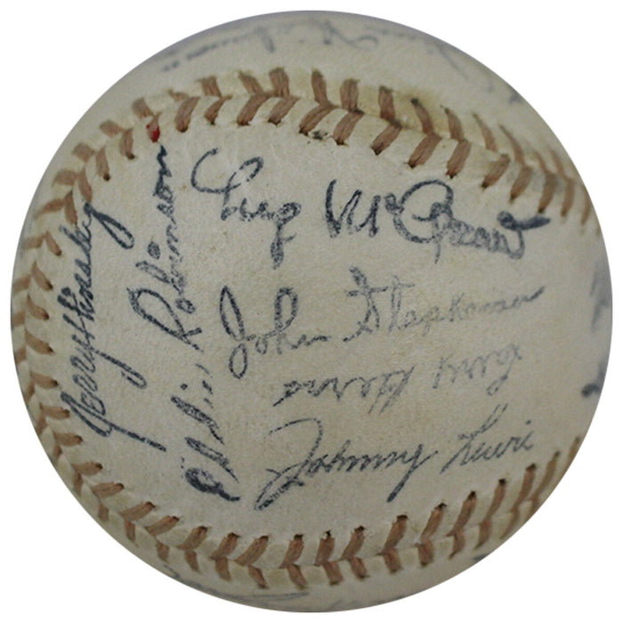 Casey Stengel Single Signed Autographed 1960's Souvenir Baseball With JSA COA