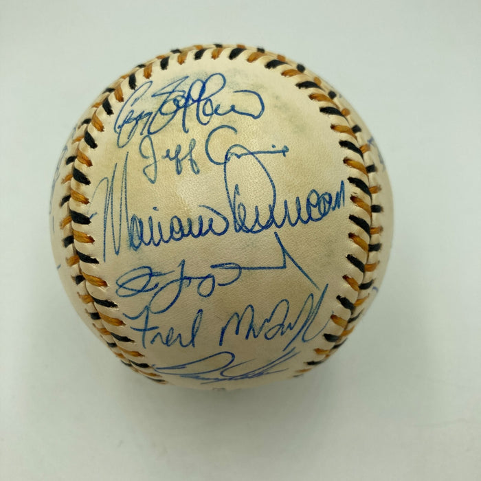 1994 All Star Game National League Team Signed Baseball Barry Bonds PSA DNA COA