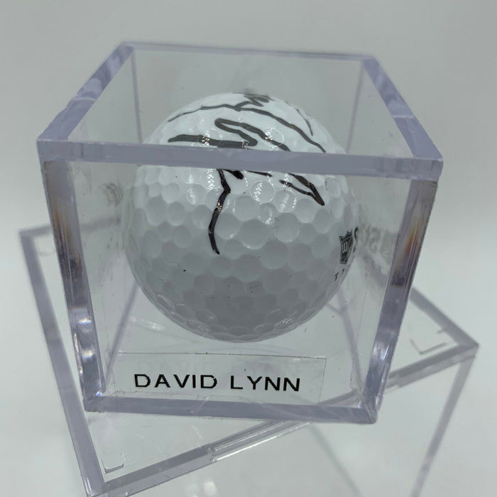 David Lynn Signed Autographed Golf Ball PGA With JSA COA