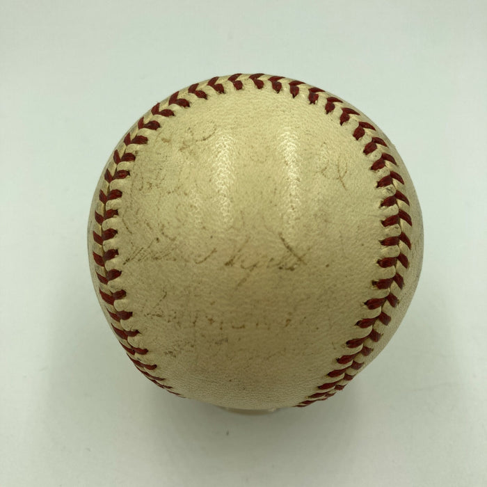 1940 Brooklyn Dodgers Team Signed Official National League Ford Frick Baseball