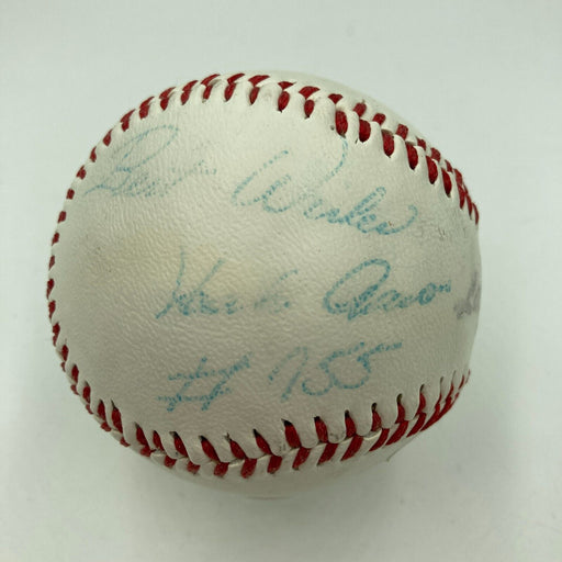 Hank Aaron 755 Home Runs Signed Vintage 1970's Baseball PSA DNA COA