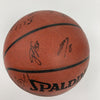 2007-08 Portland Trail Blazers Team Signed Spalding Basketball With Team COA