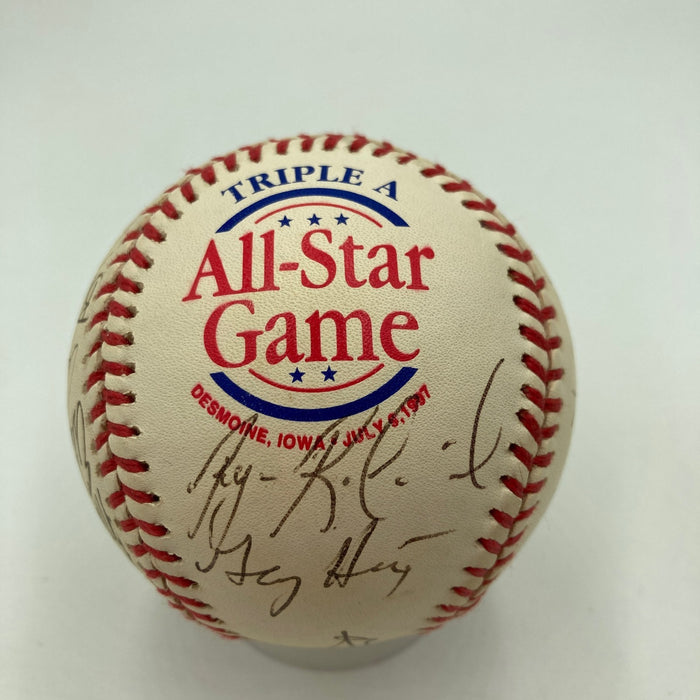 1997 Triple A Minor League All Star Game Team Signed Baseball