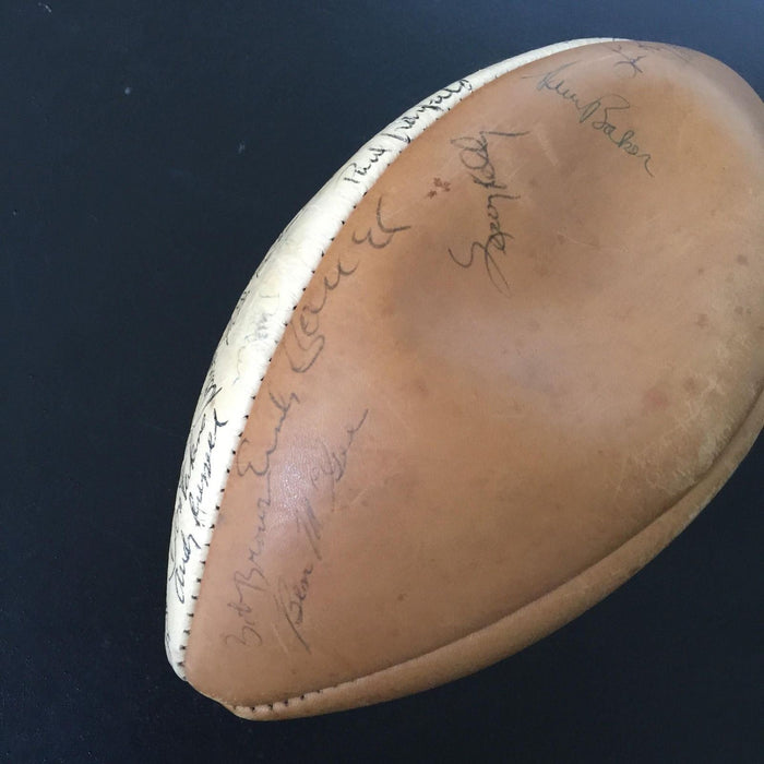 Rare 1969 Eastern Conference Pro Bowl Team Signed Football 36 Sigs JSA COA