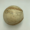 Larry Goetz Umpire Signed 1940's National League Frick  Game Used Baseball JSA
