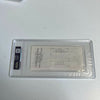 Bill Russell Signed Autographed Bank Check PSA DNA Boston Celtics HOF Legend