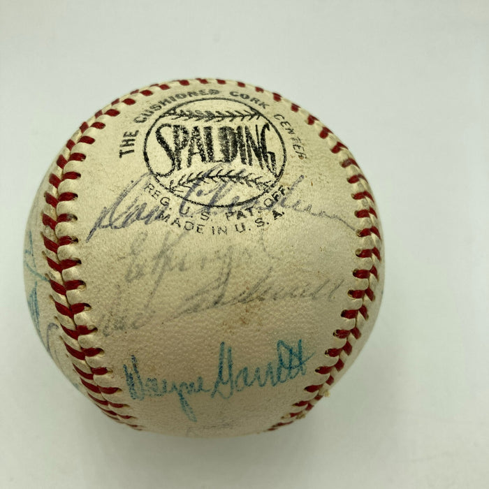 Nolan Ryan Tom Seaver 1970 New York Mets Team Signed Vintage NL Baseball JSA COA