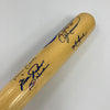 Beautiful Chicago Cubs Legends Multi Signed Cooperstown Bat Ernie Banks JSA COA