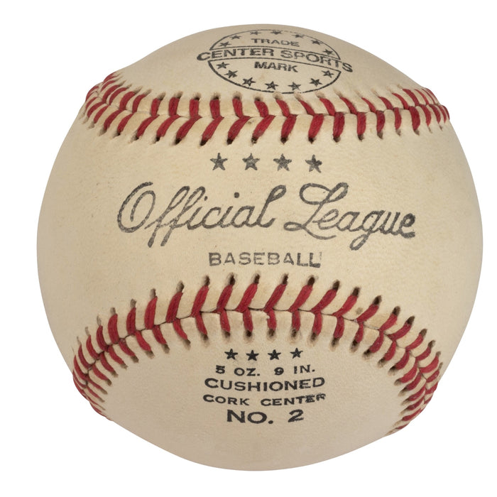 The Finest Branch Rickey Single Signed Autographed Baseball On Earth JSA COA