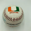 Jim Morris 1999 University of Miami Team Signed National Champions Baseball