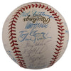 2001 New York Yankees AL Champs Team Signed World Series Baseball JSA COA