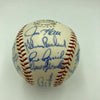 1969 Chicago Cubs Team Signed Vintage National League Baseball Ernie Banks JSA