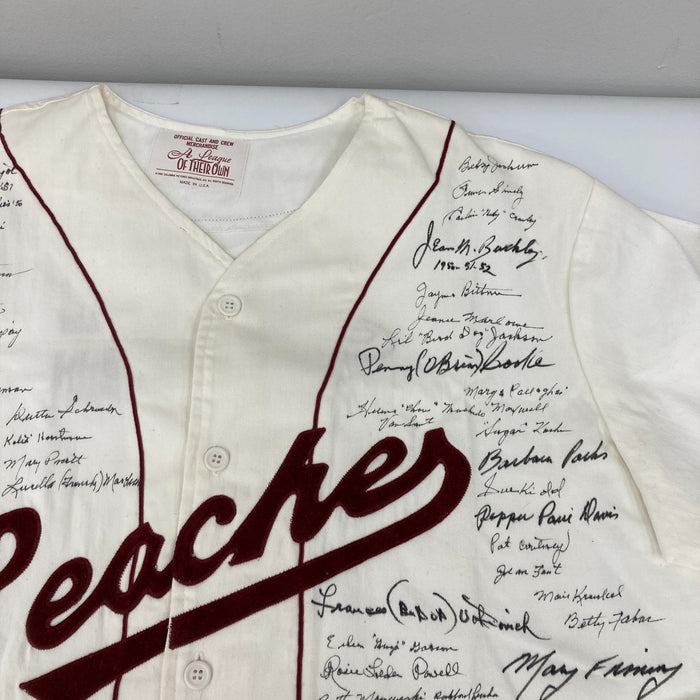 The Finest “A League Of Their Own” AAGPBL Signed Jersey 126 Sigs! JSA COA