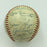 Beautiful 1956 Cleveland Indians Team Signed American League Baseball JSA COA