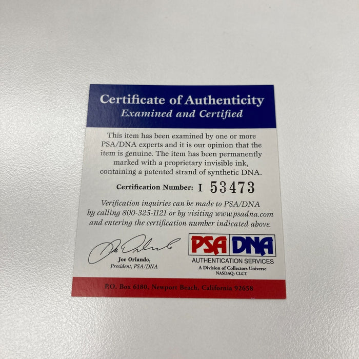 Desmond Tutu Signed Major League Baseball PSA DNA COA