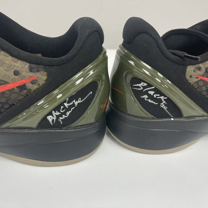 Kobe Bryant "Black Mamba" Signed Inscribed Nike Kobe Sneakers Panini COA  1/1