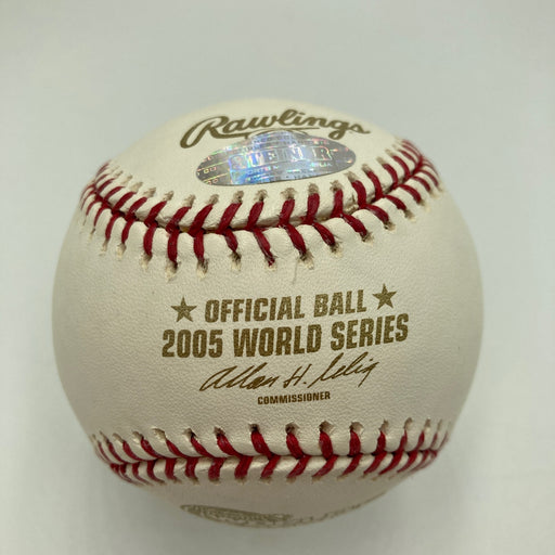 Signed baseball rt