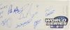 2004 Boston Red Sox World Series Champs Pitching Staff Signed Rubber 8 Sigs PSA
