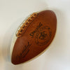 1967 Kansas City Chiefs Team Signed Vintage Spalding AFL Game Football JSA COA