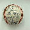 1998 New York Yankees World Series Champs Team Signed Baseball Derek Jeter JSA