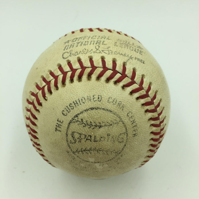 Rare Danny Murtaugh Single Signed National League Baseball With JSA COA Pirates