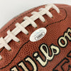 Jerome Bettis & Isaac Bruce Signed NFL Wilson Game Football JSA COA