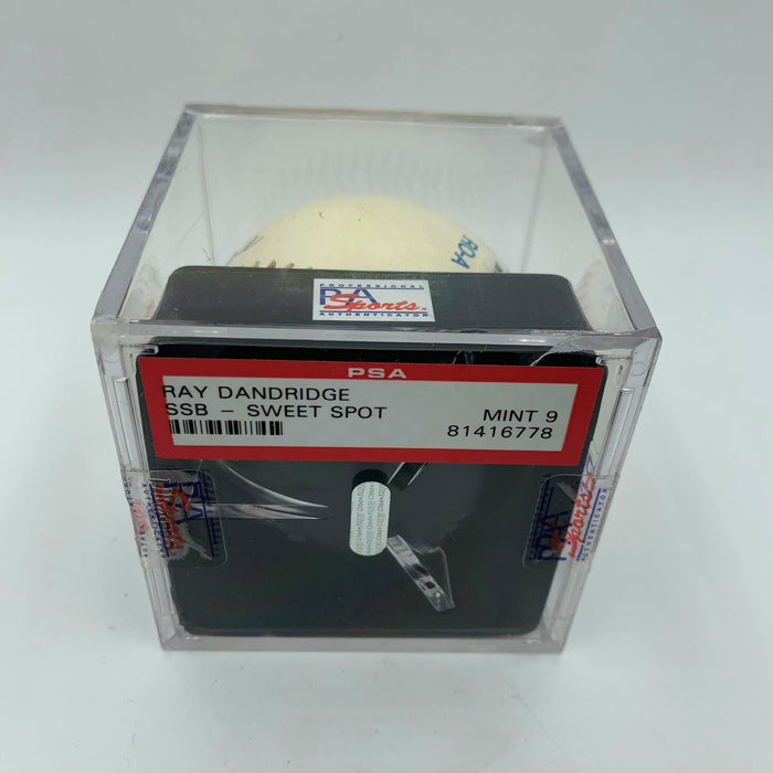 Ray Dandridge Signed American League Baseball PSA DNA Graded MINT 9
