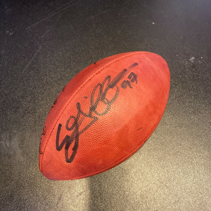 2011 Minnesota Vikings Team Signed Autographed Wilson NFL Game Issued Football