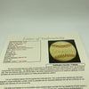 Ted Williams Playing Days Signed 1950's American League Cronin Baseball JSA