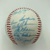Vintage 1986 New York Mets World Series Champs Team Signed Baseball JSA COA