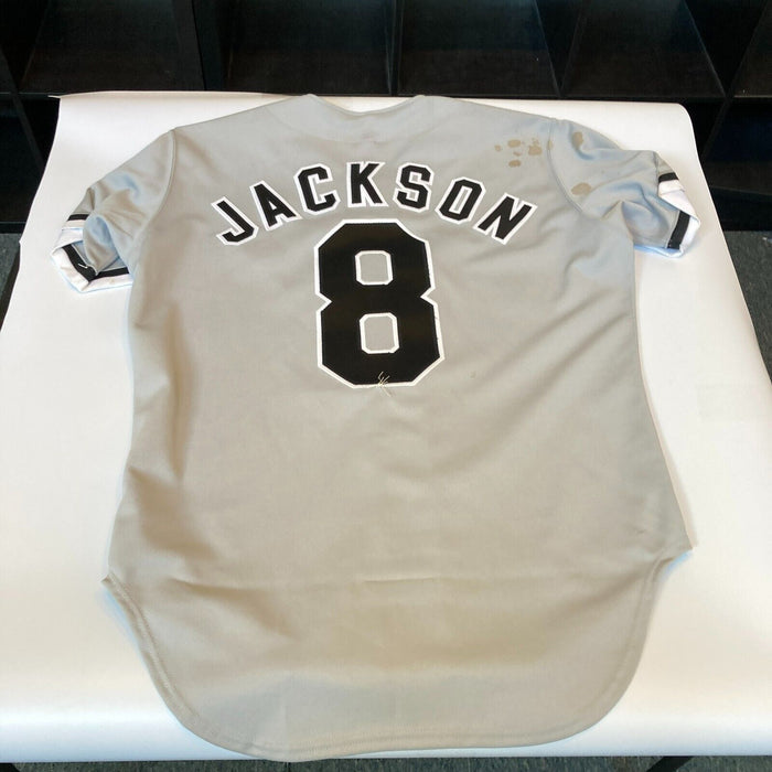 Bo Jackson Signed 1980's Rawlings Chicago White Sox Game Model Jersey JSA COA