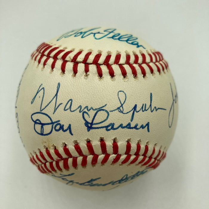 Sandy Koufax No Hitter Pitchers Multi Signed Baseball 10 Signatures JSA COA