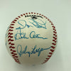 Robin Roberts Bill Mazeroski Old Timers Day Multi Signed Baseball
