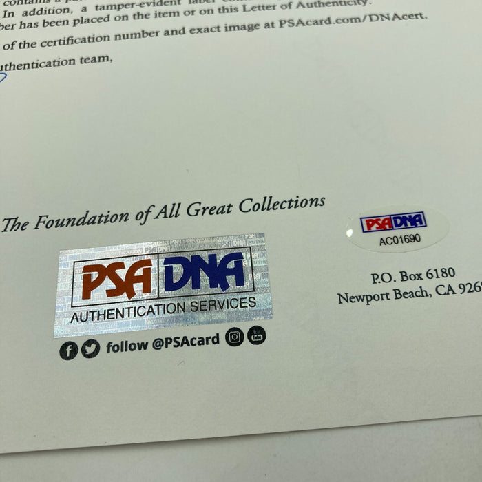 1994 All Star Game National League Team Signed Baseball Barry Bonds PSA DNA COA