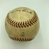 Mickey Lolich Signed Career Win No. 85 Final Out Game Used Baseball Beckett COA