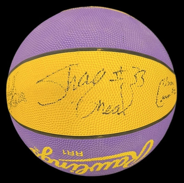 Shaquille O'Neal 1991-92 Louisiana State University Team Signed Basketball JSA