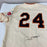 Beautiful Willie Mays Signed Mitchell & Ness New York Giants Jersey JSA COA