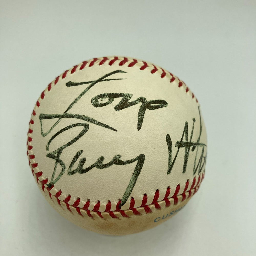 Barry White Signed American League Baseball