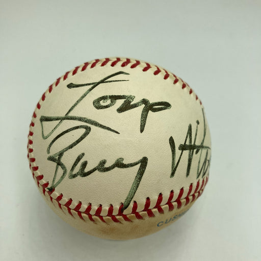 Barry White Signed American League Baseball