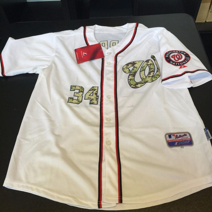 Bryce Harper Signed Authentic Washington Nationals Game Model Jersey JSA COA