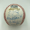 2009 New York Yankees Team Signed World Series Baseball Derek Jeter JSA COA