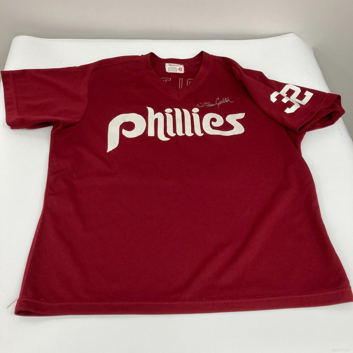 Steve Carlton Signed 1978 Game Used Philadelphia Phillies Jersey MEARS COA