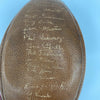 1945 Notre Dame Fighting Irish Team Signed Spalding Paul Brown Football JSA COA