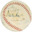 Mickey Mantle Joe Dimaggio Yankees Greats Signed American League Baseball JSA