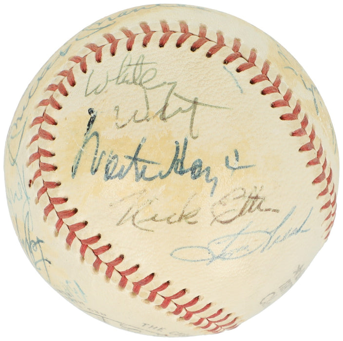 Mickey Mantle Joe Dimaggio Yankees Greats Signed American League Baseball JSA