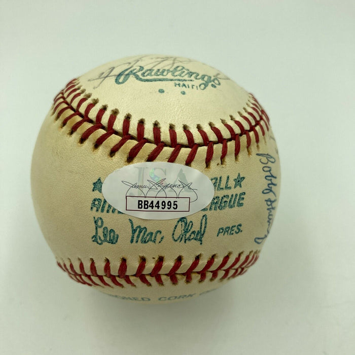 1920's-1950's New York Yankees Legends & Stars Bob Shawkey Signed Baseball JSA